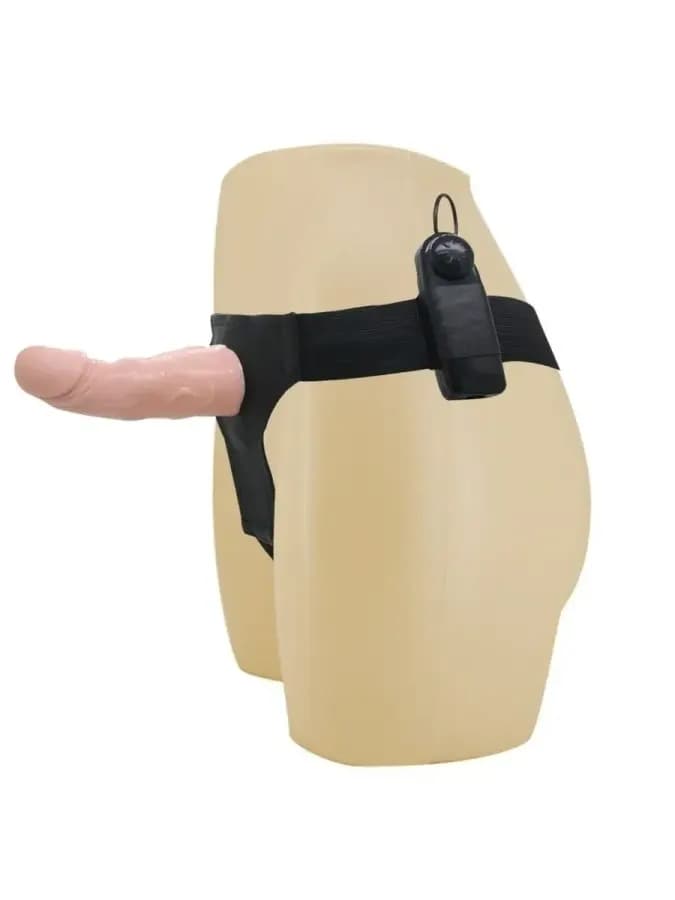 Страпон с вибрацией и пультом управления Ultra Passionate Harness (18×5 см) — фото 3