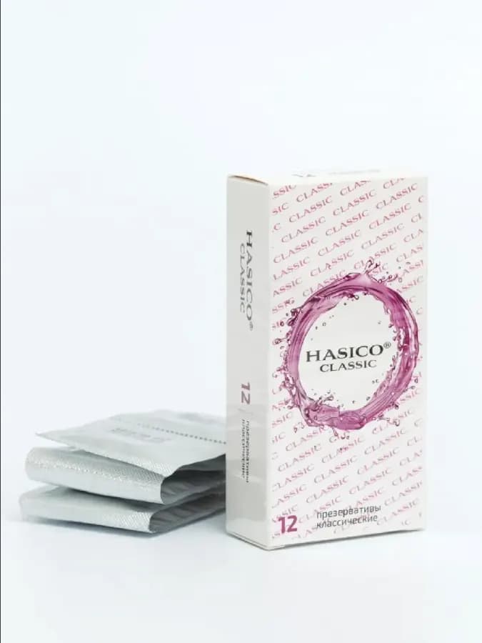 Презервативы hasico classic классические 12 шт - 1 уп