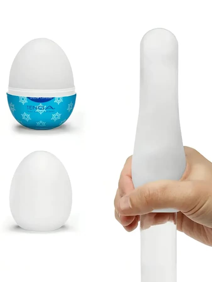 Мастурбатор-яйцо Tenga Egg Snow Crystal — фото 1