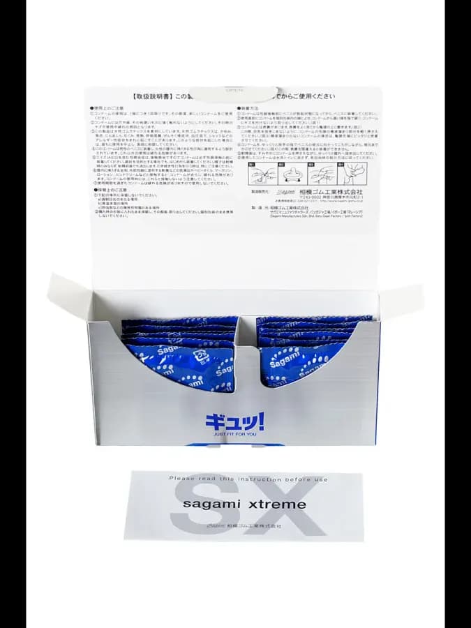 Презервативы SAGAMI 6 Fit V Premium 12 шт. (волнистая текстура) — фото 5