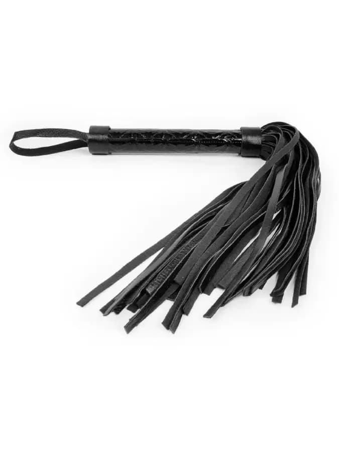 Плеть BDSM черная 38 см — фото 1