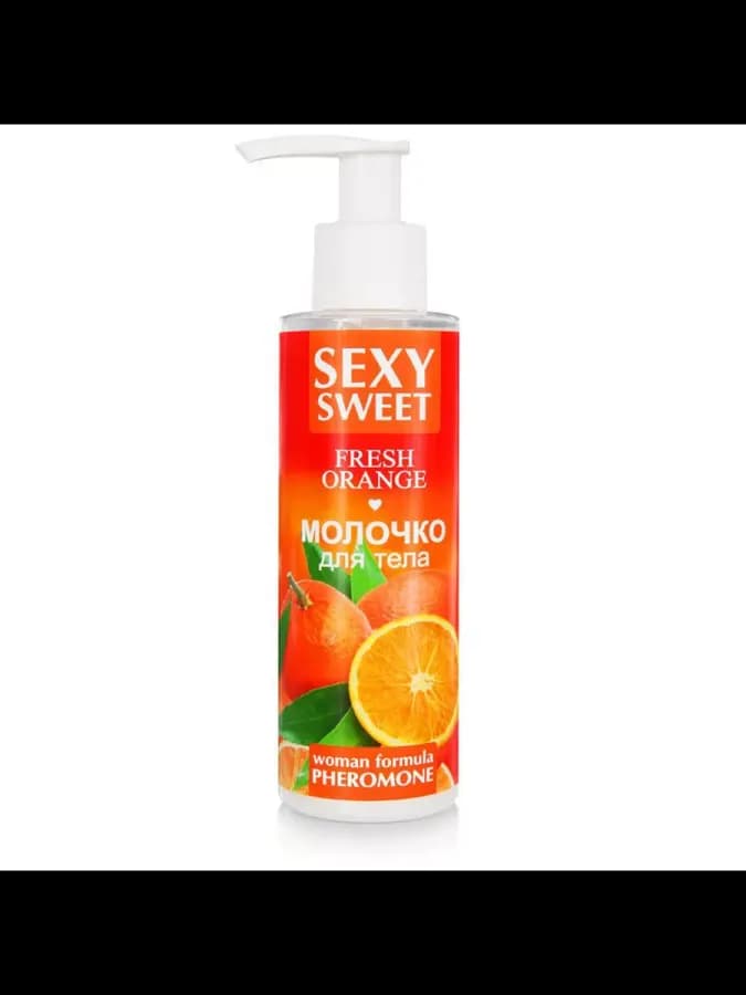 Молочко для тела с феромонами и ароматом апельсина Sexy Swee