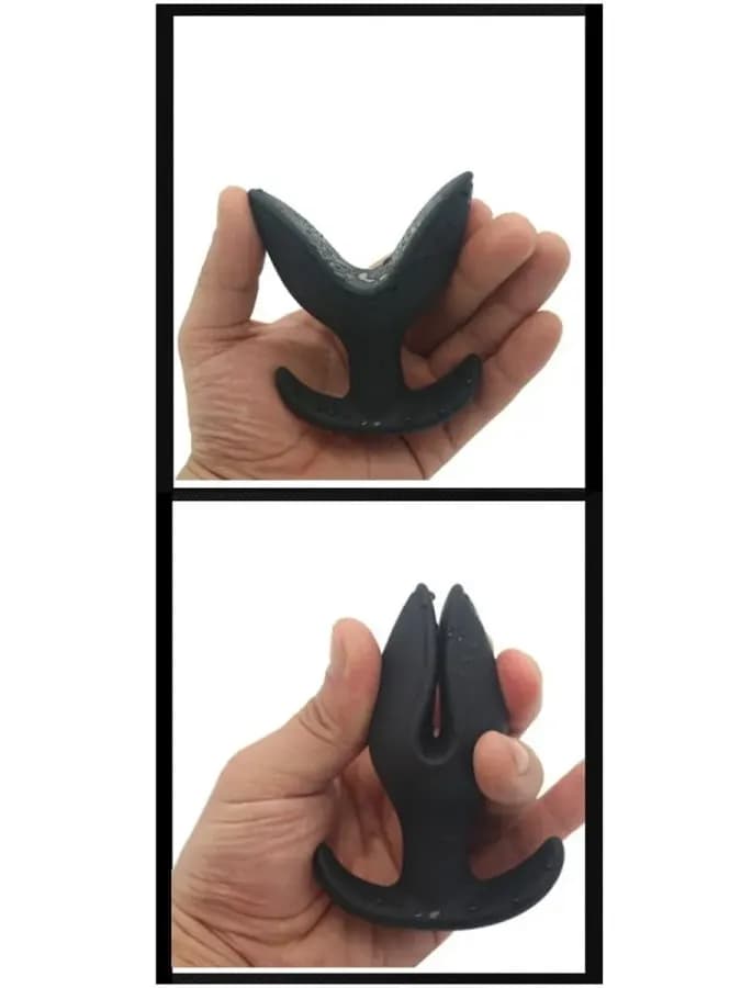 Гибкий силиконовый расширитель с лепестками для анального — фото 5