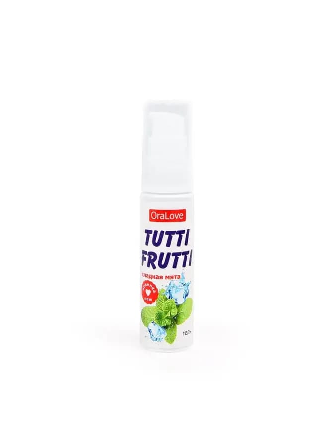 Гель-смазка Tutti-frutti со вкусом сладкой мяты - 30 гр — фото 2