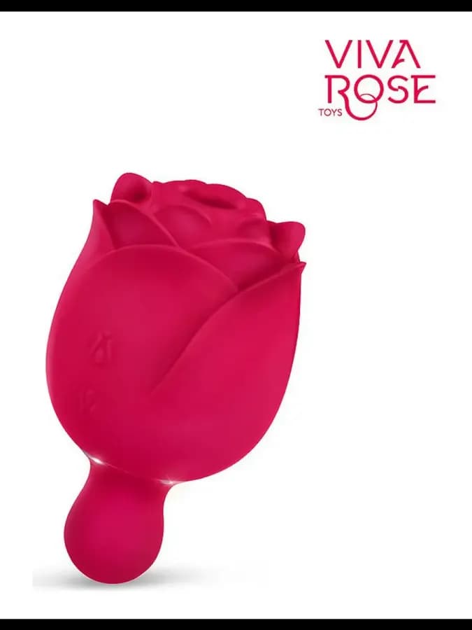 Вибростимулятор в форме бутона со стебельком, 9.8×5.7 см — фото 3