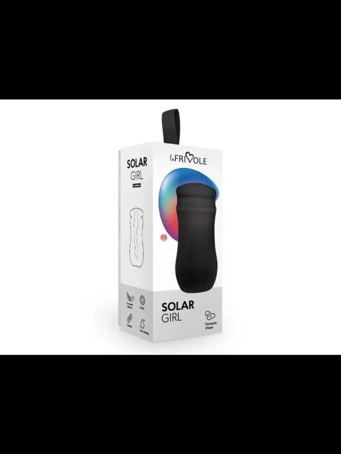 Мастурбатор Girl, цвет черный (SOLAR MEN)