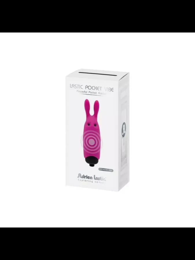 Карманный вибратор-кролик Lastic pocket vibe Rabbit Adrien Lastic — фото 4