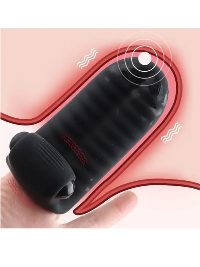 Dream Toys Насадки, удлинители эротические, На палец, 10см — фото 2