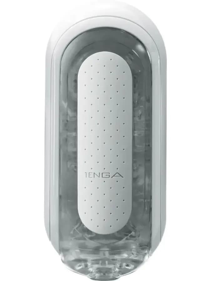 TENGA Мастурбатор Flip Zero с вибрацией белый