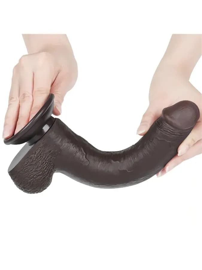 Реалистичный фаллоимитатор Sliding Skin (22×3,7 см) — фото 3
