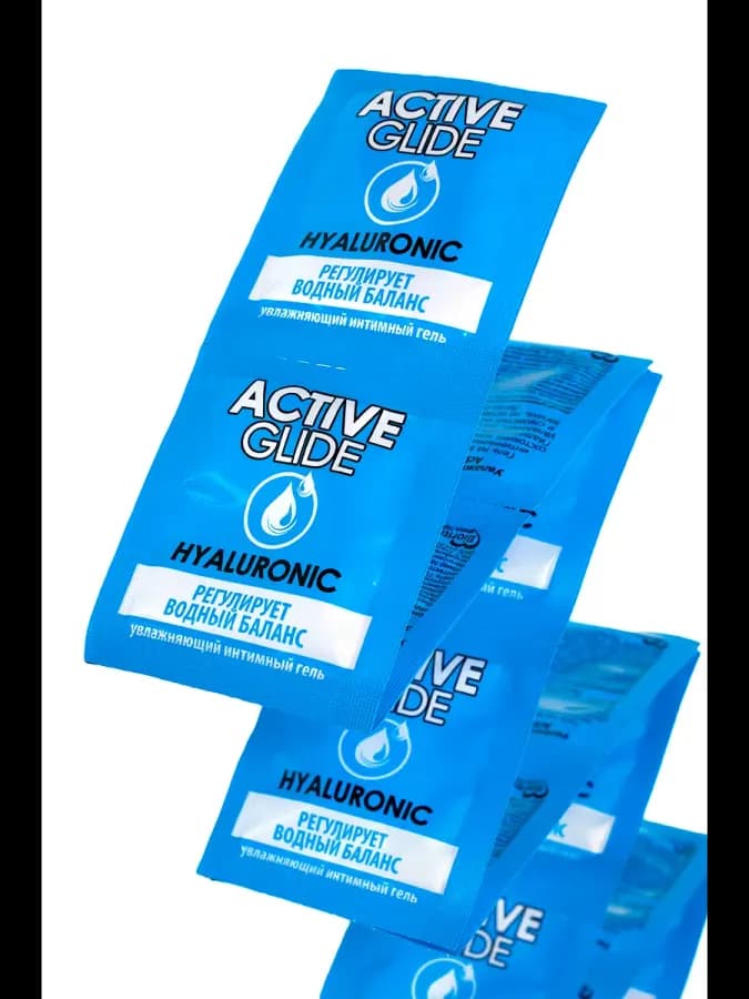 Увлажняющий интимный гель ACTIVE GLIDE HYALURONIC, 100 г — фото 3