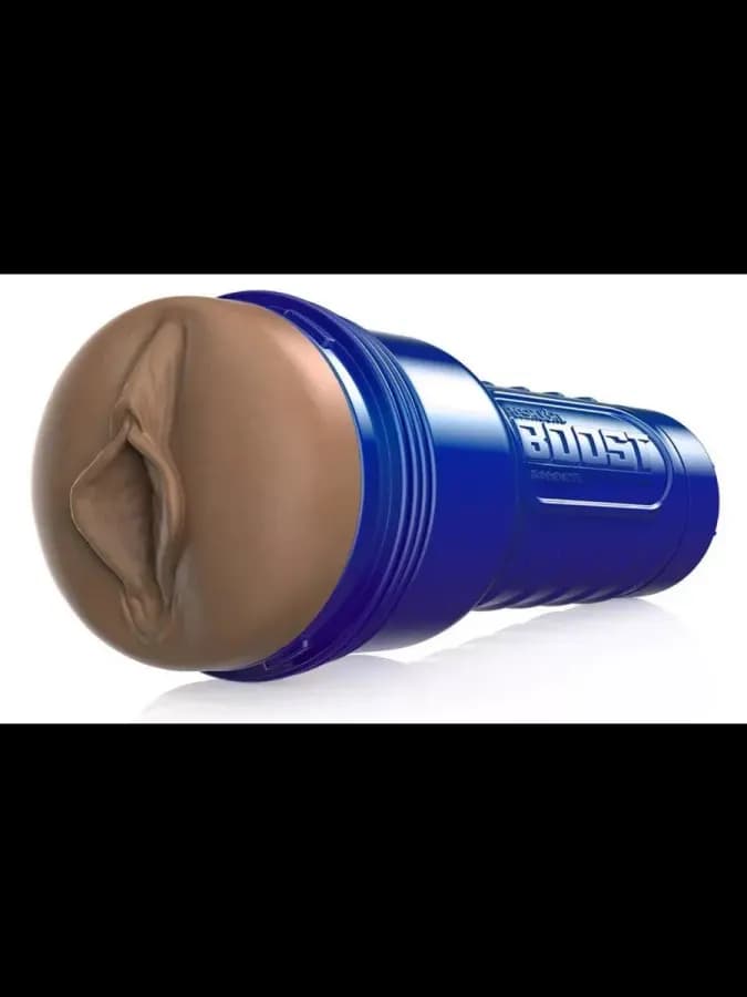 Мастурбатор реалистичный Fleshlight Boost Bang бежевый (вагина) — фото 4