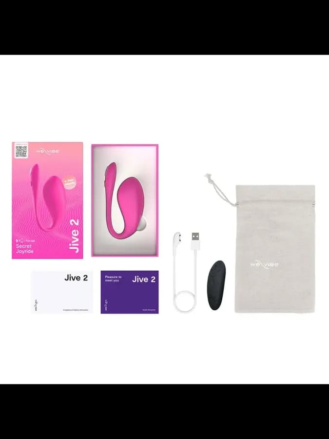 Вибратор WE-VIBE Jive розовый — фото 3