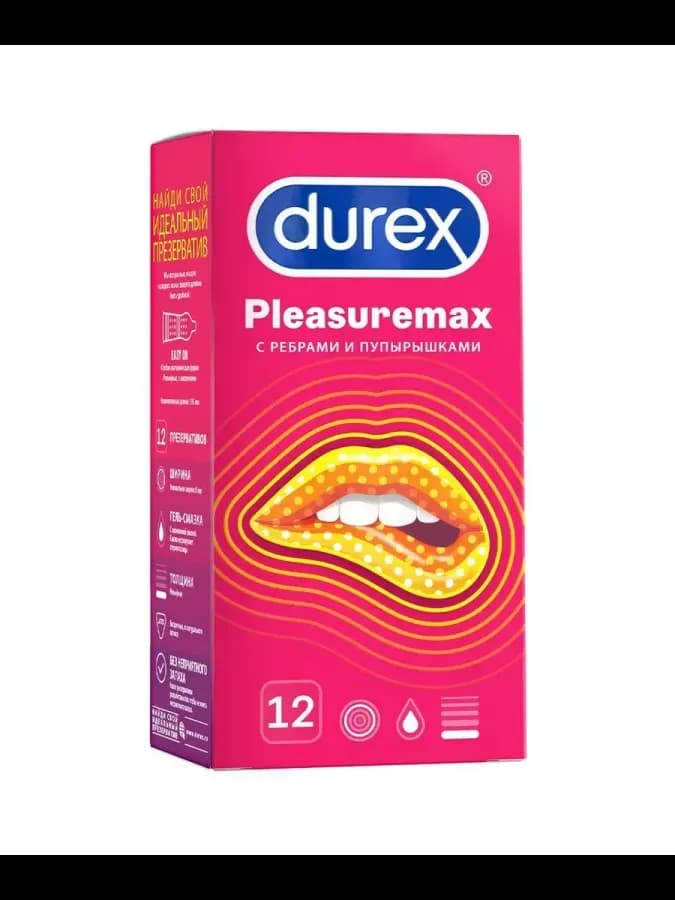 Презерватив durex pleasuremax n12 — фото 1