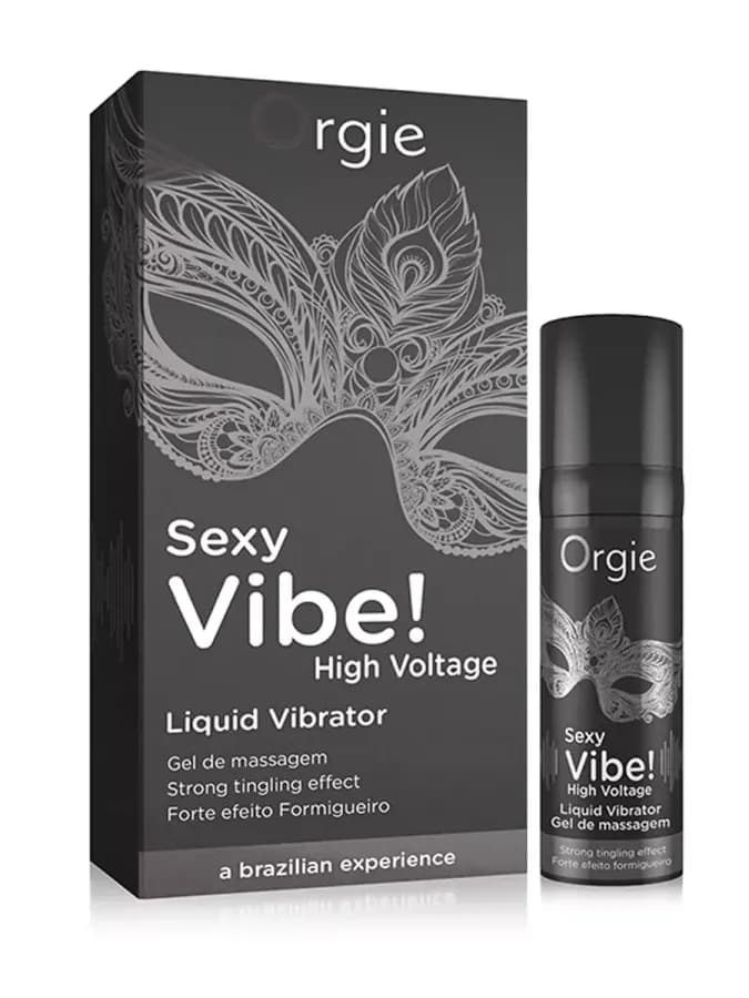 Гель Орджи Sexy Vibe High Voltage с эффектом вибрации — фото 1