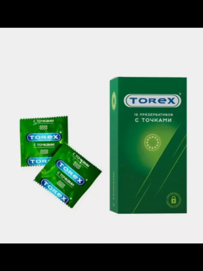 Презервативы с точками - TOREX 12 шт