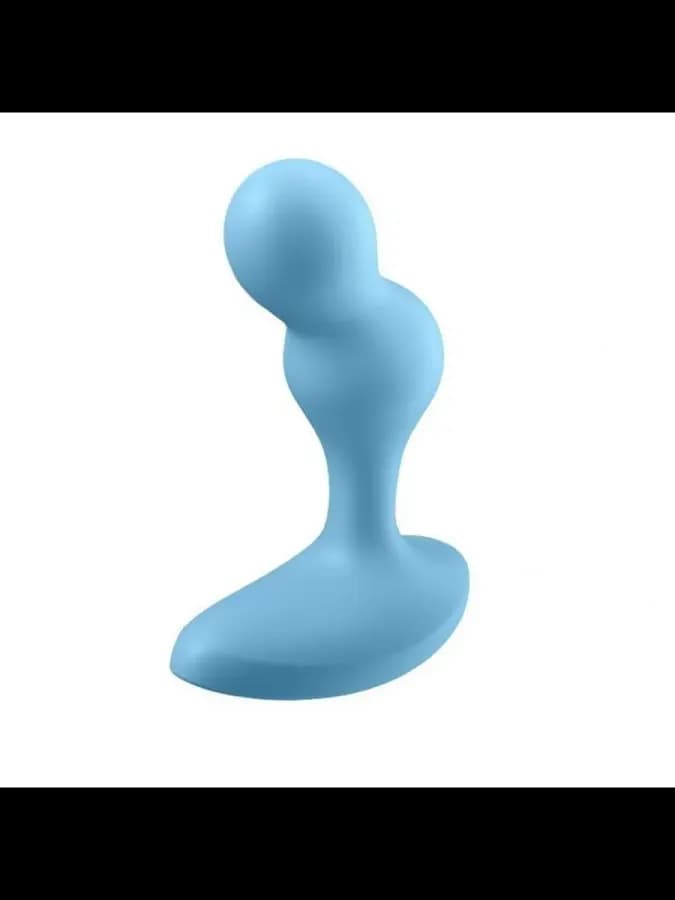 Анальный вибростимулятор Satisfyer Deep Diver, голубой — фото 5