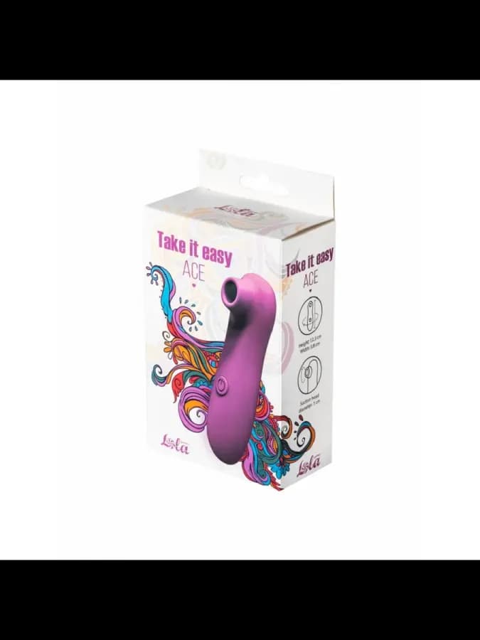 Вакуумный стимулятор клитора Take it easy Ace Purple — фото 5