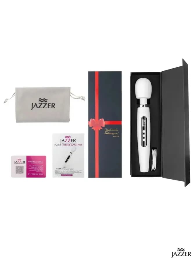 Мощный вибратор для клитора Jazzer WAND PRO, стимулятор — фото 3