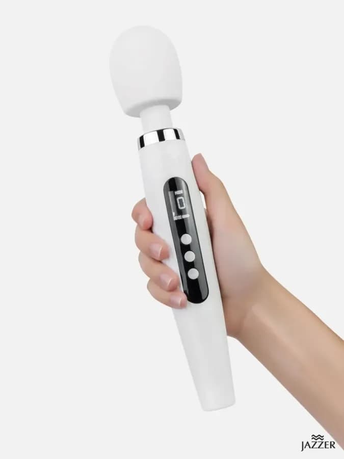 Мощный вибратор для клитора Jazzer WAND PRO, стимулятор — фото 2