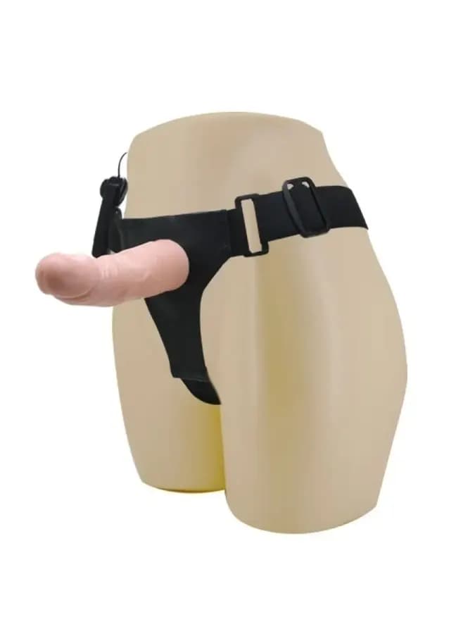 Страпон с вибрацией и пультом управления Ultra Passionate Harness (18×5 см) — фото 2