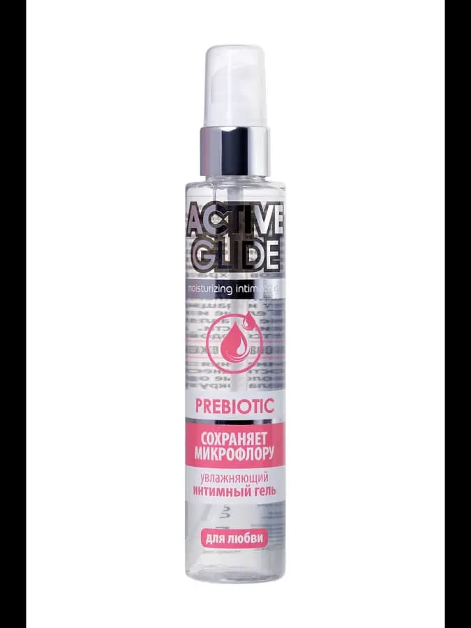 Увлажняющий интимный гель ACTIVE GLIDE PREBIOTIC, 100 г — фото 2