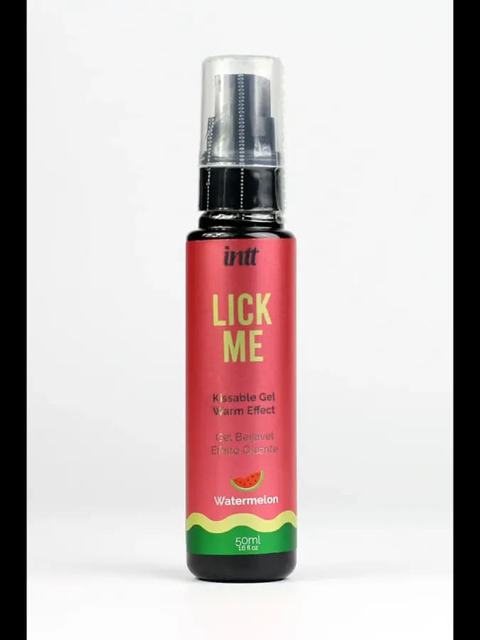 Intt Lick Me Арбуз оральный массажный гель с разогревающим — фото 1