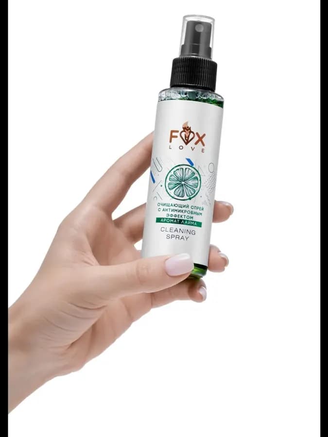 Очищающий спрей Foxlove Cleaning Spray с антимикробным — фото 2
