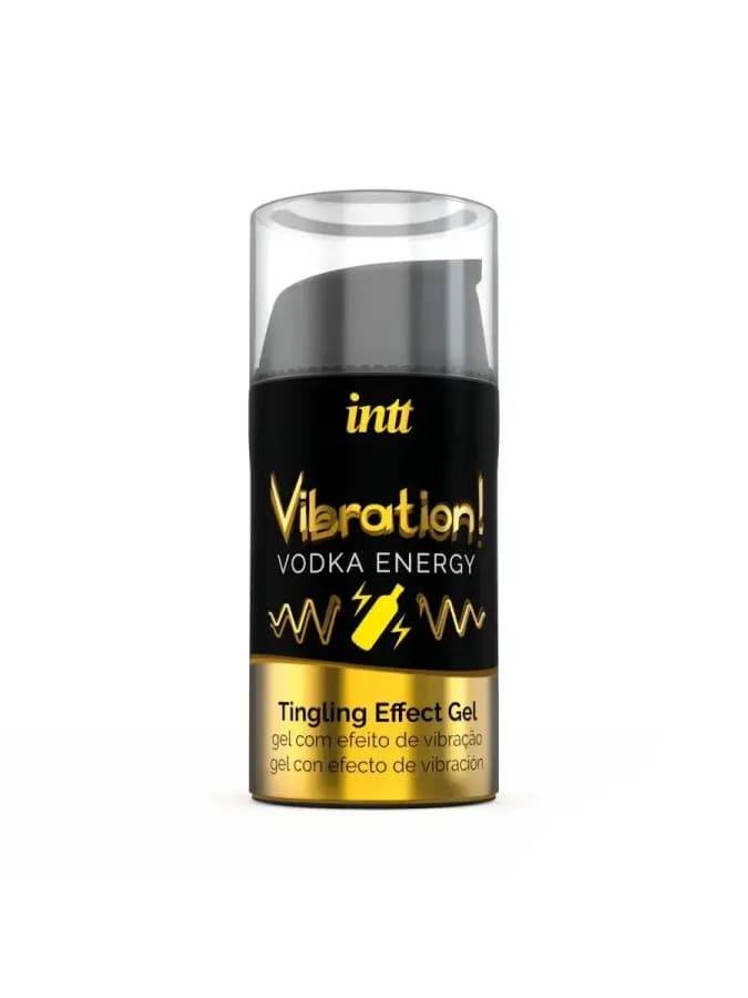 Интимный гель эффект вибрации Vibration Vodka Energy 15мл — фото 1