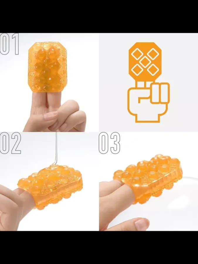 Мастурбатор Tenga Uni Topaz