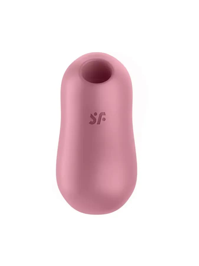 Вакуумный стимулятор клитора с вибрацией Satisfyer Cotton Candy розовый — фото 3