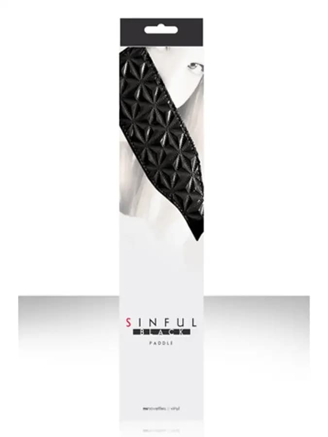 Шлепалка Sinful Paddle черная 32 см — фото 3