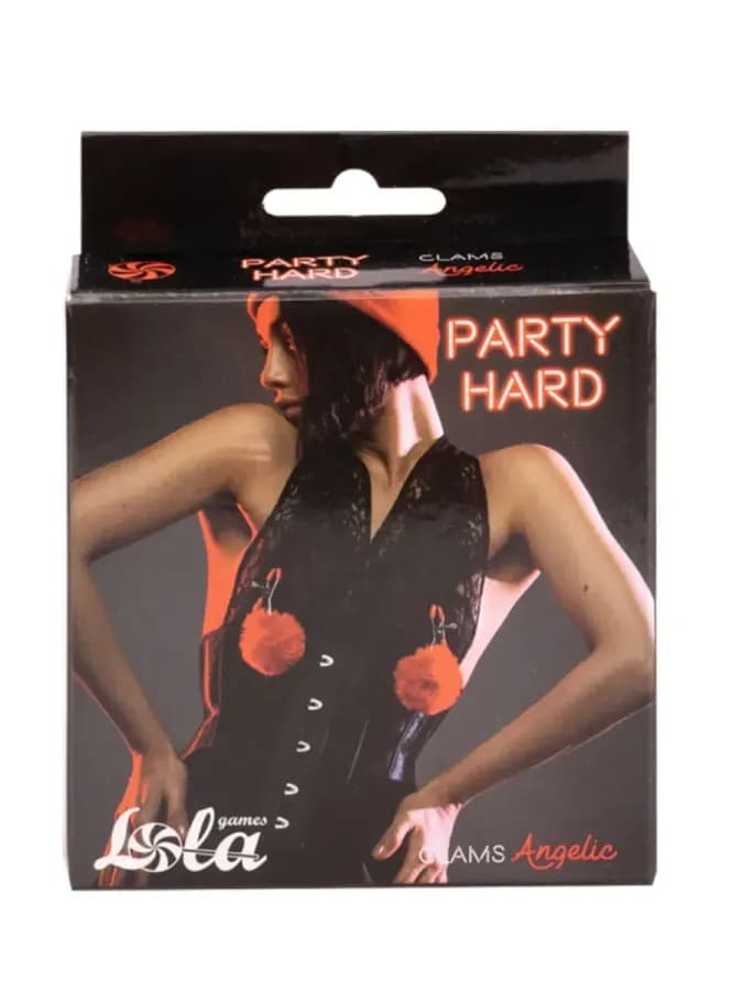 Зажимы на Cоски Party Hard Angelic Red — фото 2