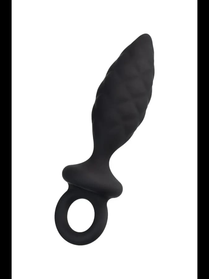 Анальная пробка Erotist Strob M - size, силикон, черная, 13 — фото 3