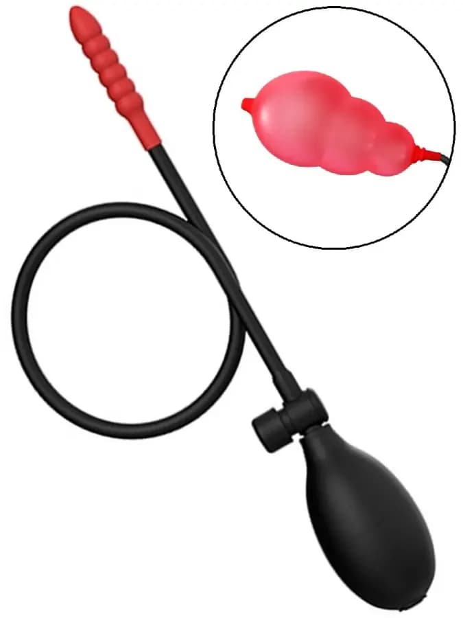 Надувной анальный расширитель из силикона 15 мм