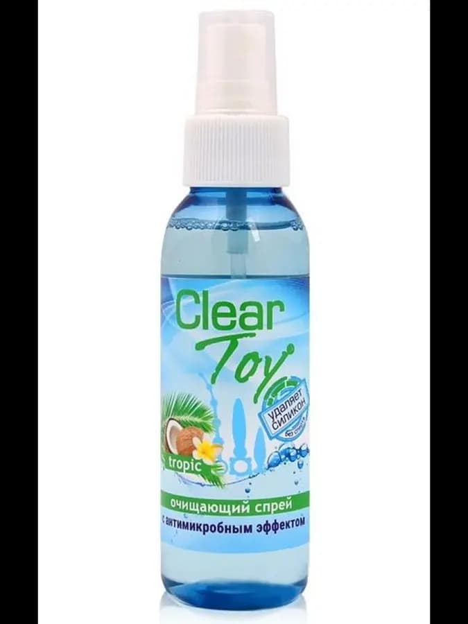 Спрей дезинфицирующий с антимикробным эффектом "CLEAR TOY TROPIC", 100 мл