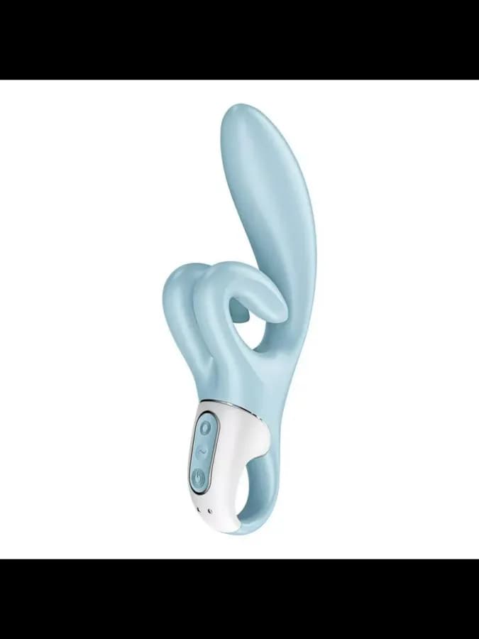 Вибратор-кролик Satisfyer Touch me, голубой