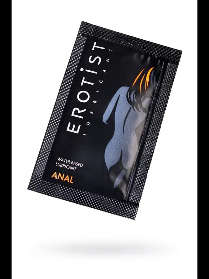 Лубрикант анальный на водной основе Erotist ANAL, саше 4 мл — фото 4
