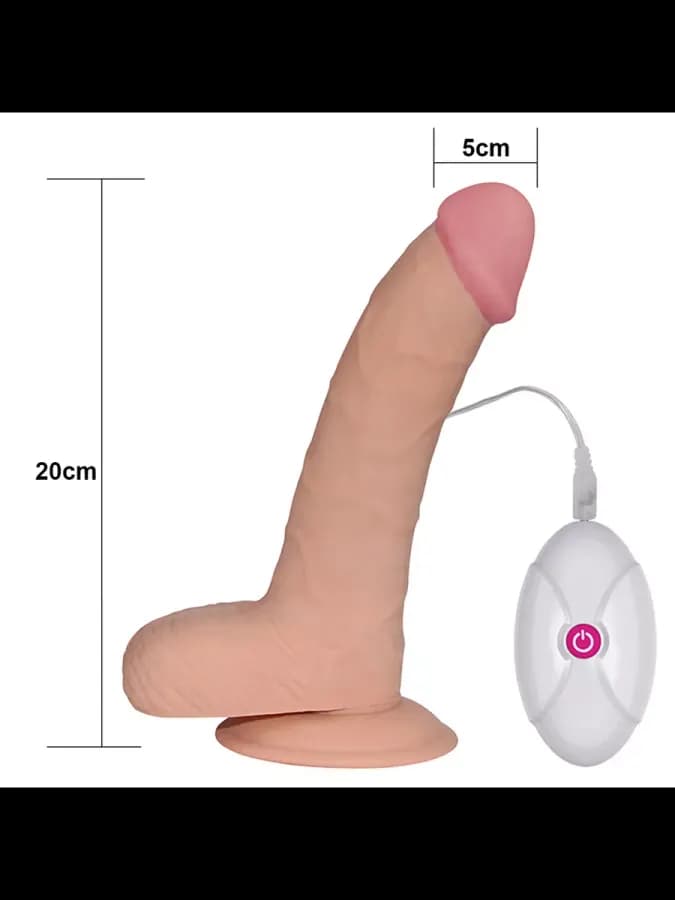 Вибратор Ultra Soft Dude (20*5) — фото 4