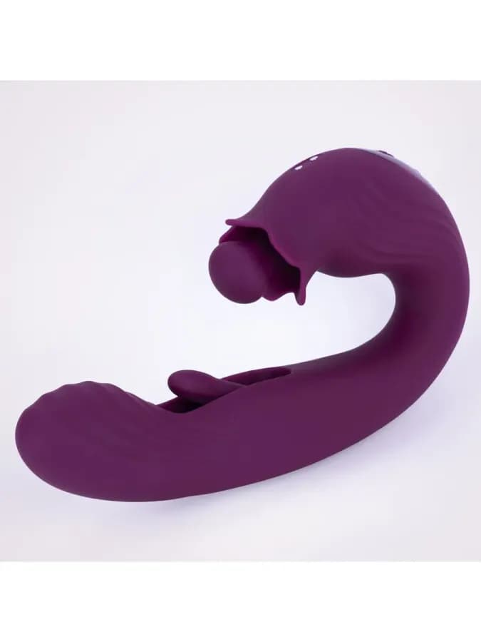 Вибратор Selove BellFlower фиолетовый — фото 5