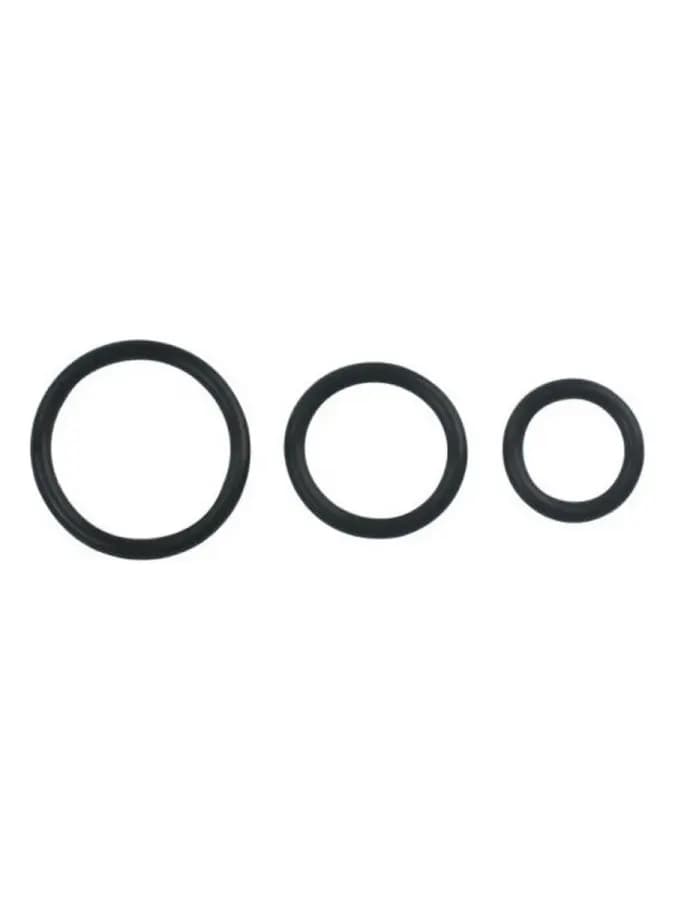 Набор эрекционных колец Cock & Ball rings
