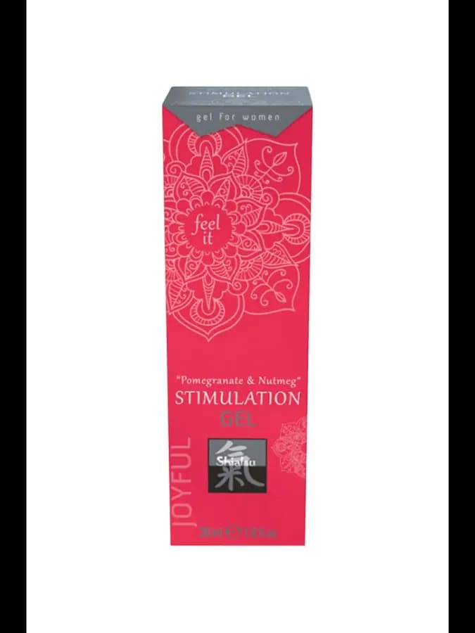 Интимный гель Shiatsu STIMULATION GEL 30 мл. (гранат и мускатный орех) — фото 3