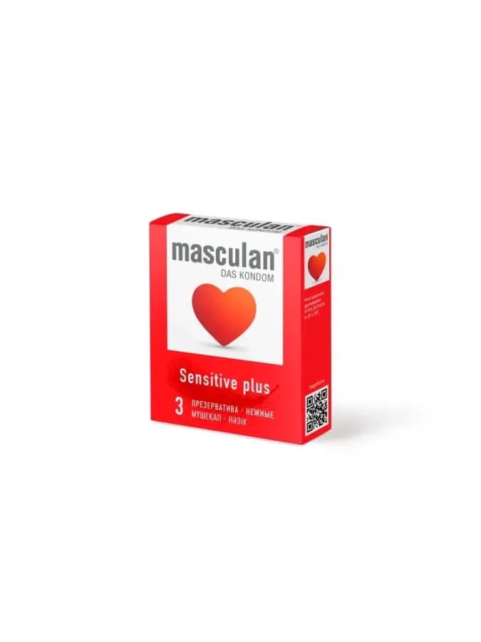 Презерватив Masculan Sensitive Plus № 3 (Нежные)
