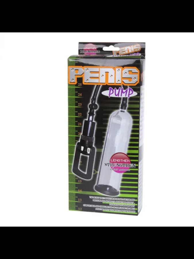 Небольшая вакуумная помпа с реалистичной насадкой PenisPump — фото 5