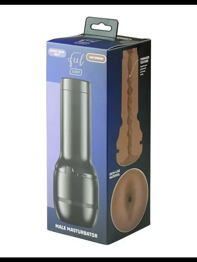 Мастурбатор Feel Stroker от KIIROO анус (коричневый) — фото 3