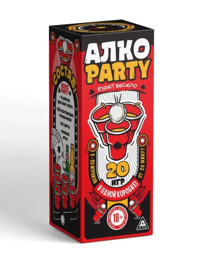 Настольная игра для взрослых Алко Party — фото 5