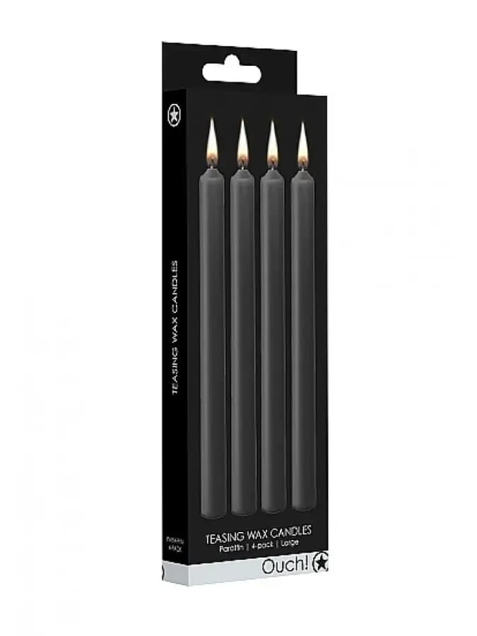 Набор парафиновых BDSM-свечей Teasing Wax Candles Large — фото 3