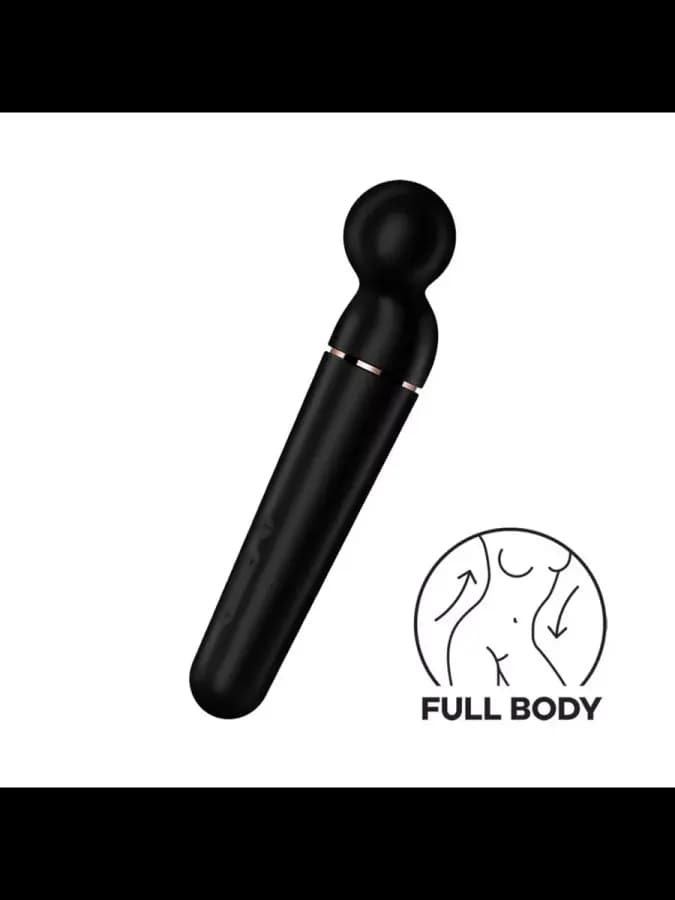Универсальный вибромассажер Satisfyer Planet Wand-er черный