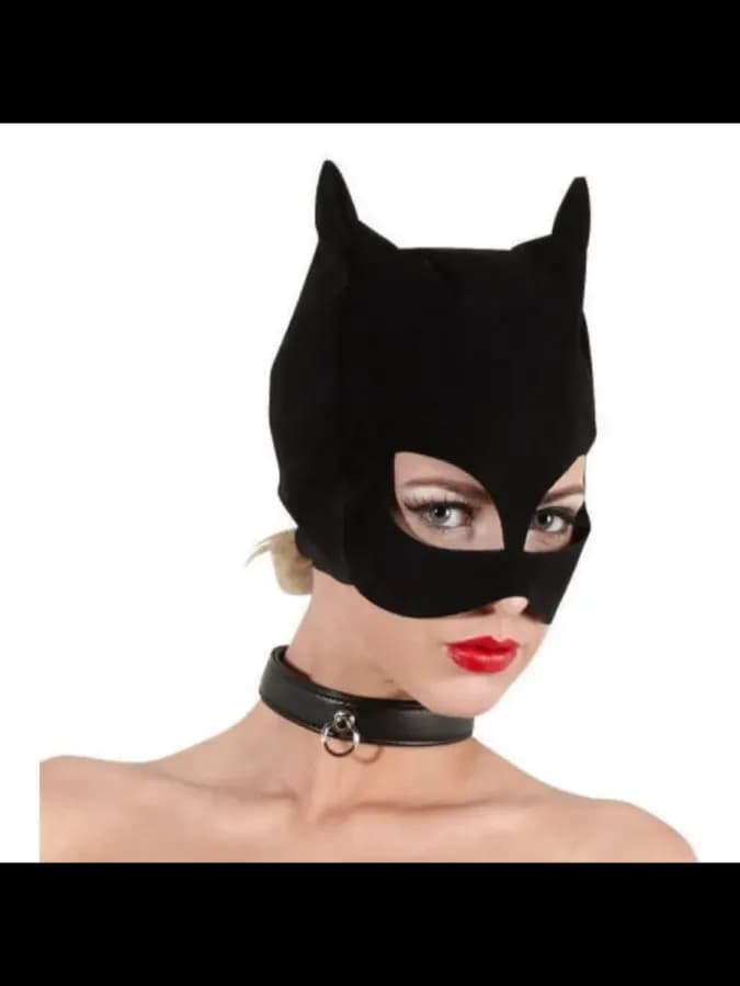 Полушлем маска кошки Katzenmaske