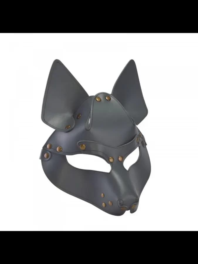 Кожаная маска волка WOLF — фото 1